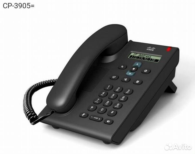 IP-телефон Cisco 3905 SIP без бп Чёрный, CP-3905