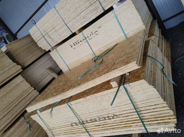 Осб (osb осп-3) 9 мм плита калевала, кроношпан