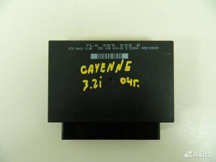 Блок комфорта Porsche Cayenne 2003-2010