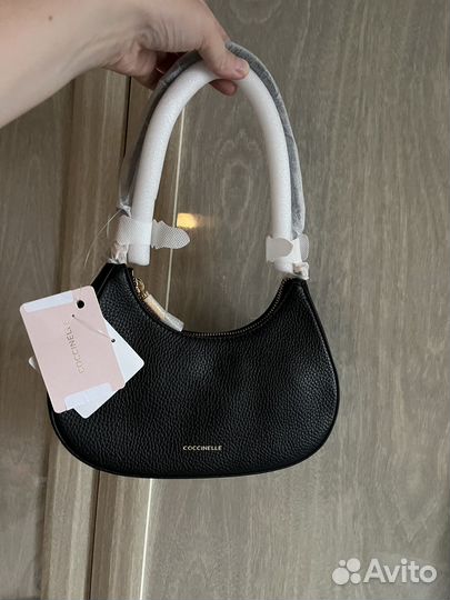 Сумка coccinelle новая carrie натуральная кожа