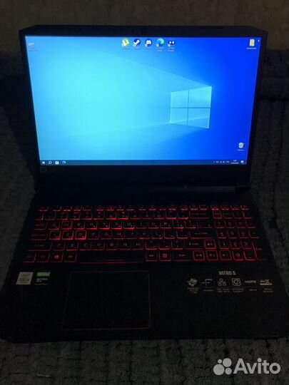 Игровой ноутбук Acer Nitro 5(1650ti)