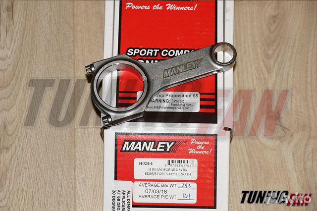 Шатуны Manley H-Beam Subaru EJ20 / EJ25