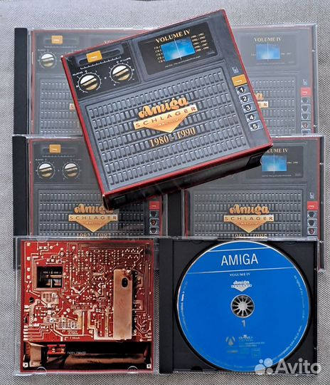 Бокс из 5 CD Amiga ГДР