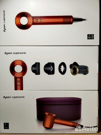 Фен Dyson Supersonic HD 15 Topaz Orange