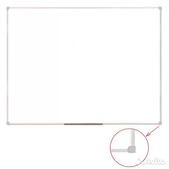 Доска магнитно-маркерная 90 х 120 см, пвх рамка
