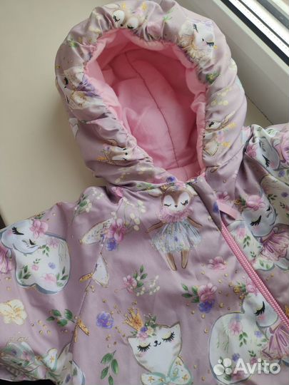 Конверт комбинезон на выписку девочки демисез зима