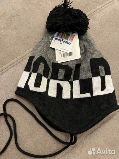 Шапка для мальчика демисезонная 50 размер