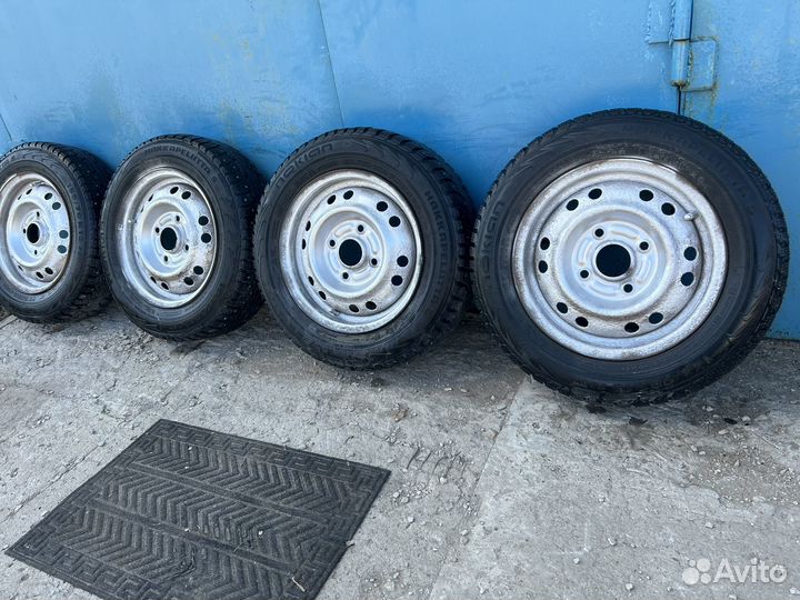 Зимние колеса р 13 matiz, spark, nokian