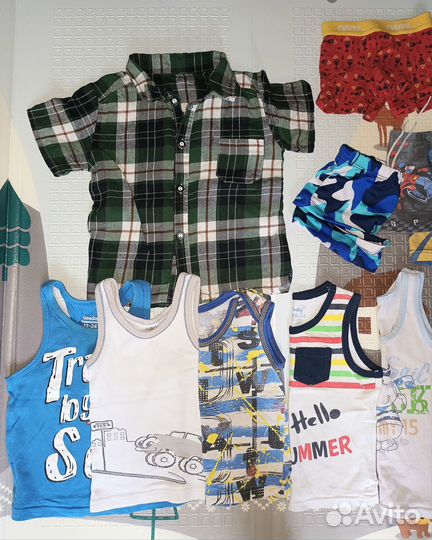 Вещи на лето пакетом размер 80