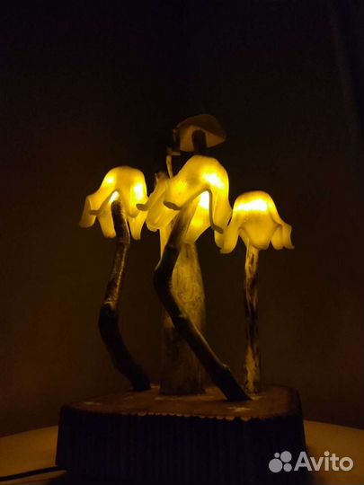 Ночник/лампа настольная Грибы Кодама