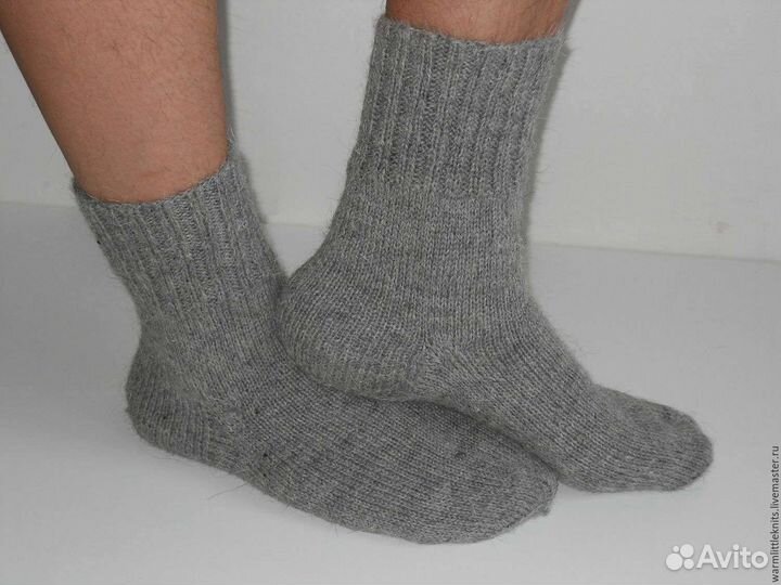 Шерстяные носки женские, мужские