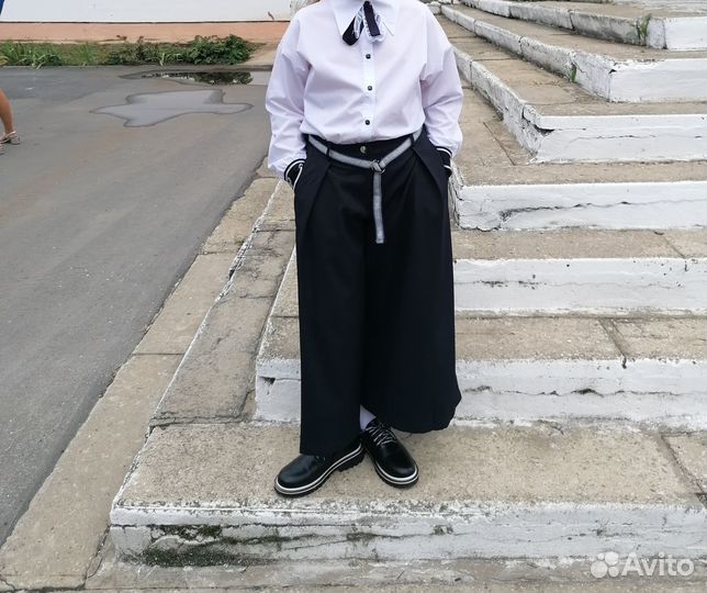 Брюки кюлоты для девочек