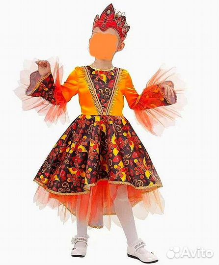 Новогодний костюм для девочки 128