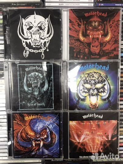 Музыкальные cd диски Motorhead
