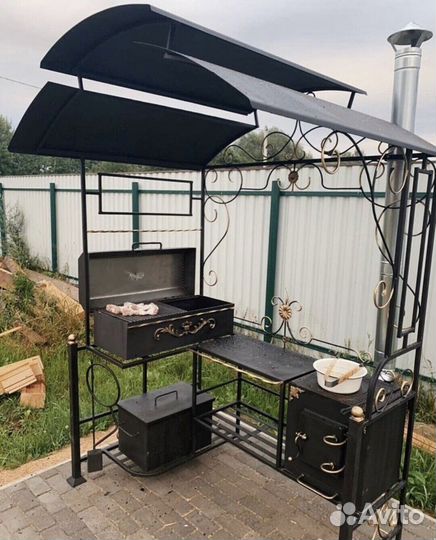 Мангал лофт