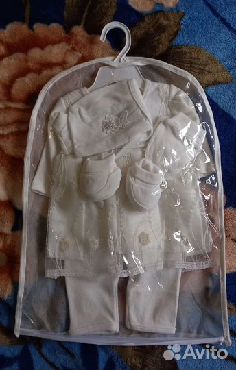 Набор для крещения девочки, праздничный наряд
