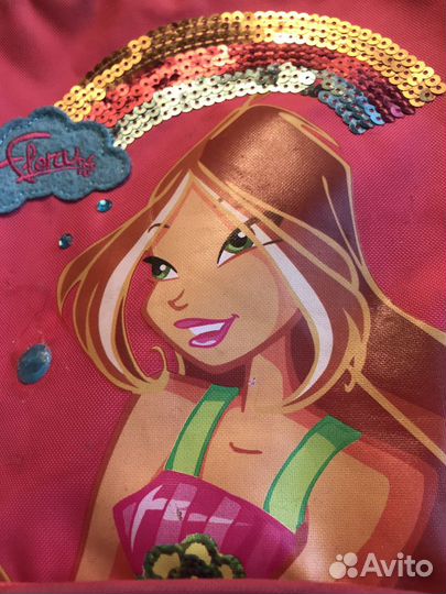 Рюкзак детский. Ранец. Club Winx розо