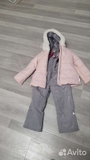 Зимний костюм для девочки 104