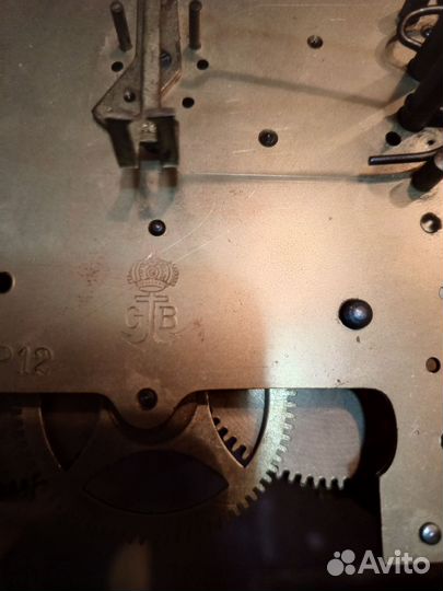 Настольные часы Густав Беккер