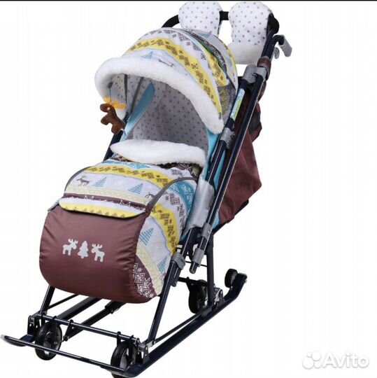 Коляска санки