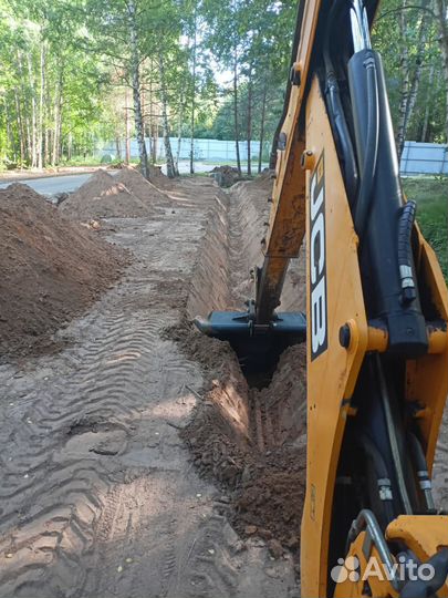 Услуги трактора jcb