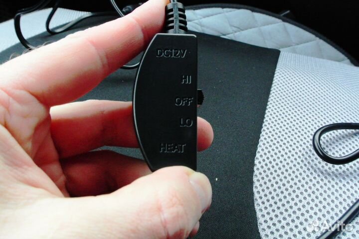 Накидка на сиденье с подогревом 12v