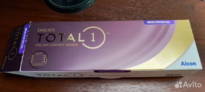 Линзы контактные Dailies Total 1 Multifocal -1,5