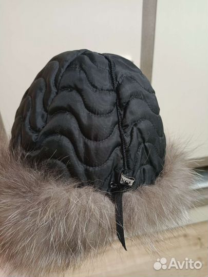 Шапка из чернобурки