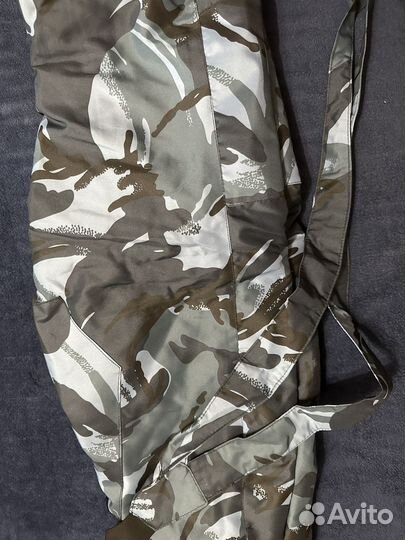 Штаны ватные камуфлированные