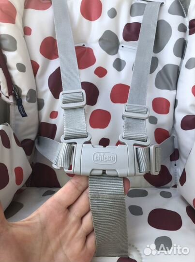 Детский стульчик для кормления chicco polly progre