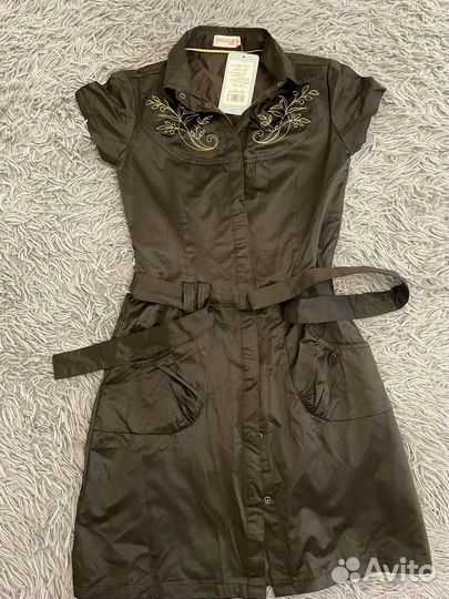 Платье на кнопках на девочку 146(Польша)