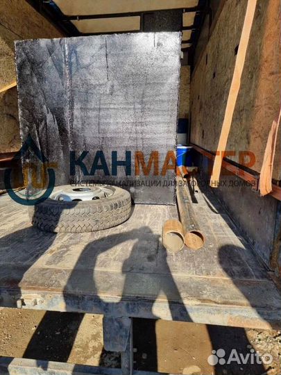 Септик монтаж металл 8 куб