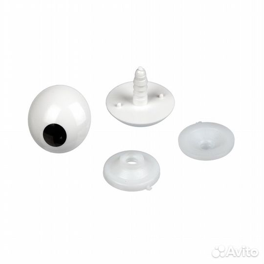 HobbyBe CKB-25F Глаза пластиковые с фиксатором d