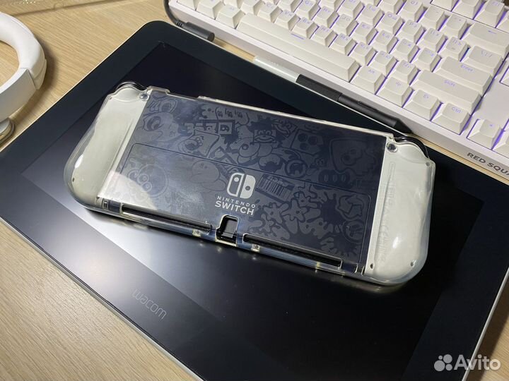 Монолитный чехол для nintendo switch oled