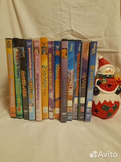 Диски с мультфильмами