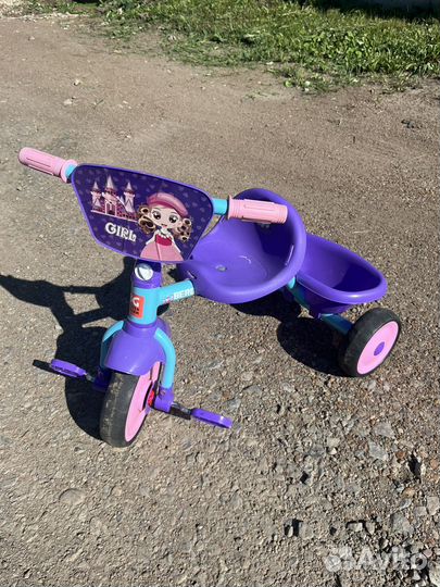 Детский трехколесный велосипед бу