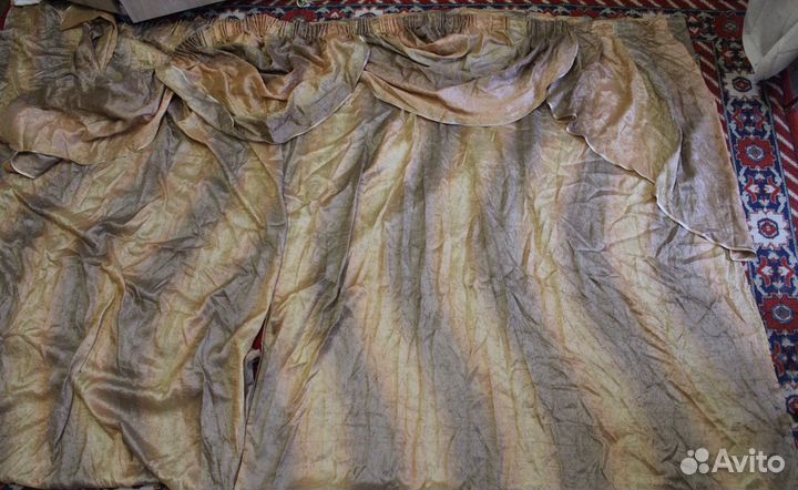 Комплект штор для высоких потолков