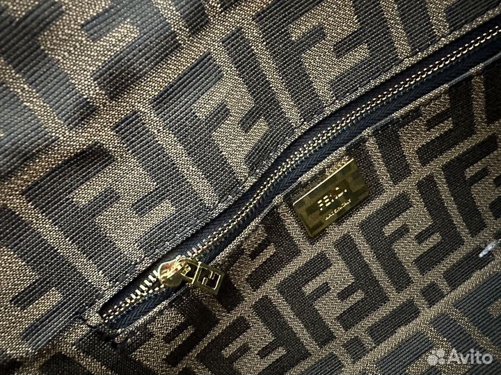 Сумка fendi baguette текстильная