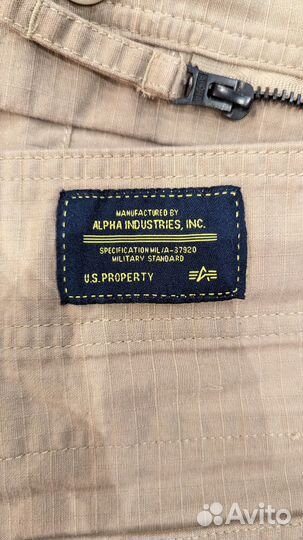 Куртка ветровка Alpha Industries