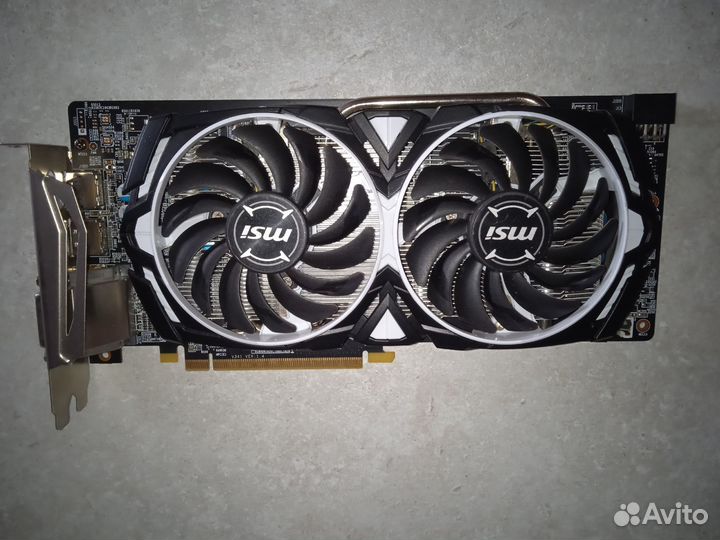 MSI rx580 8Гб / AMD Radeon rx570 sapphirenitro 8Гб