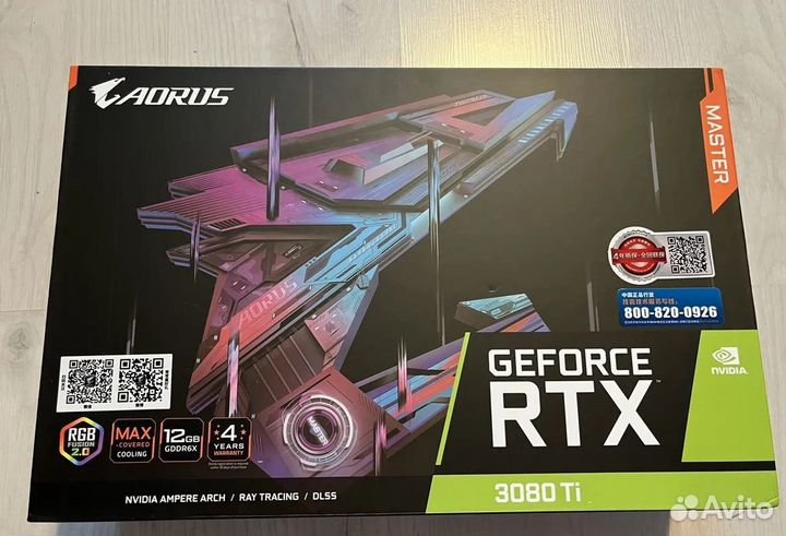 Видеокарта RTX 3080 Ti Aorus
