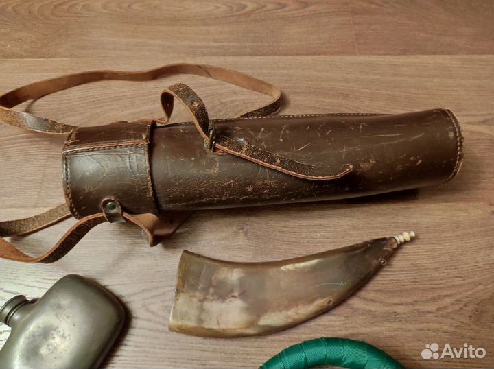 Горн, Волторна для охоты, Кофр, натруски