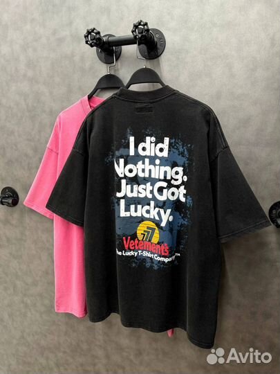 Футболка оверсайз Vetements premium