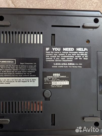 Sega genesis 2 US VA1