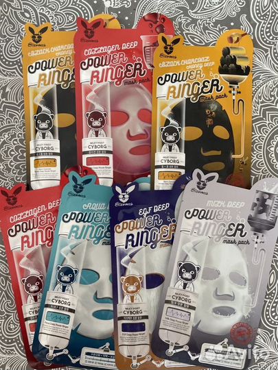 Тканевые маски для лица