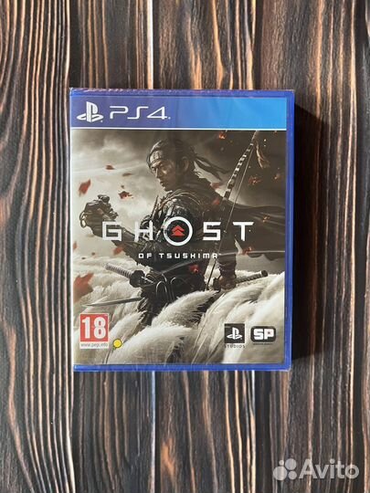 Ghost of tsushima ps4 диск