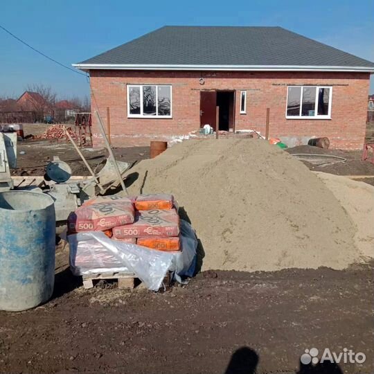 Песок карьерный доставка