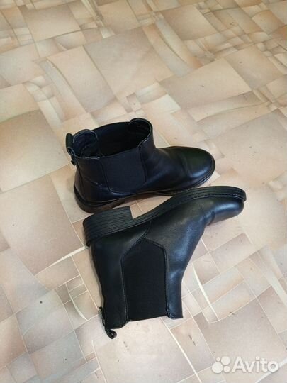 Полусапоги натуральная кожа 35