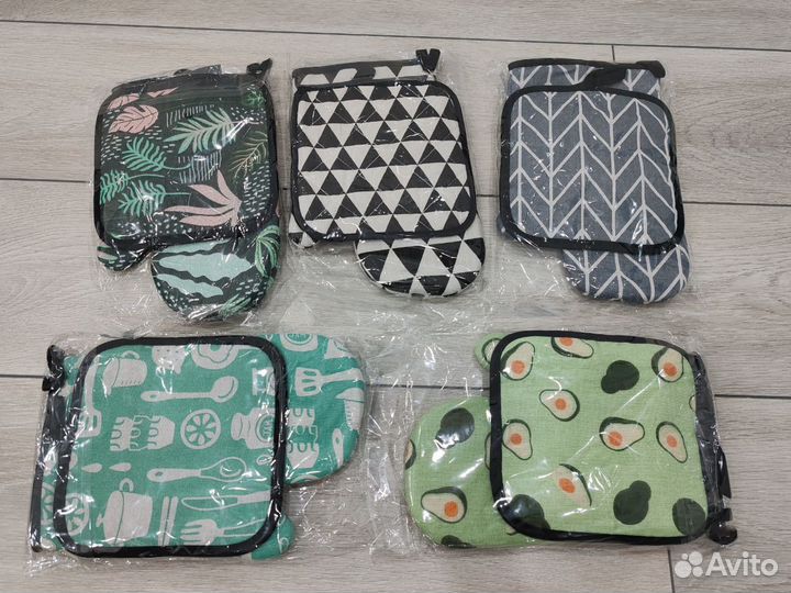 Набор: прихватка и варежка