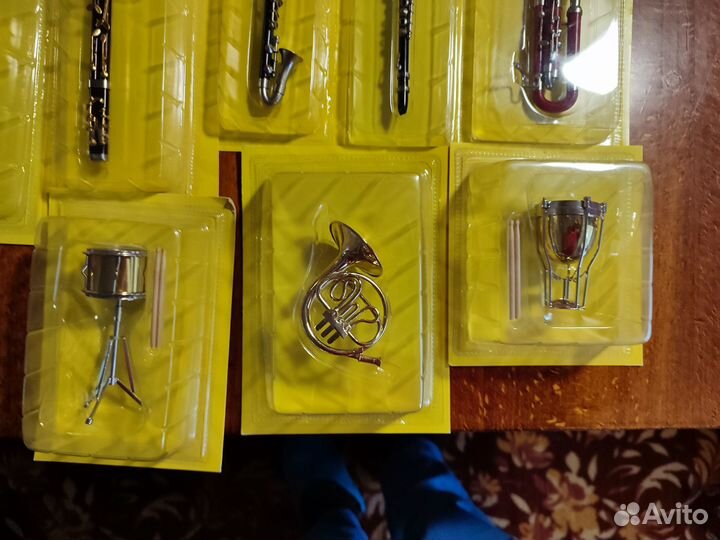 Музыкальные инструменты миникопии коллекционные
